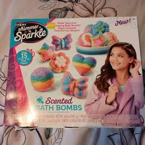 NIB* Cra-Z-Art Shimmer 'n Sparkle Scented Bath Bombs